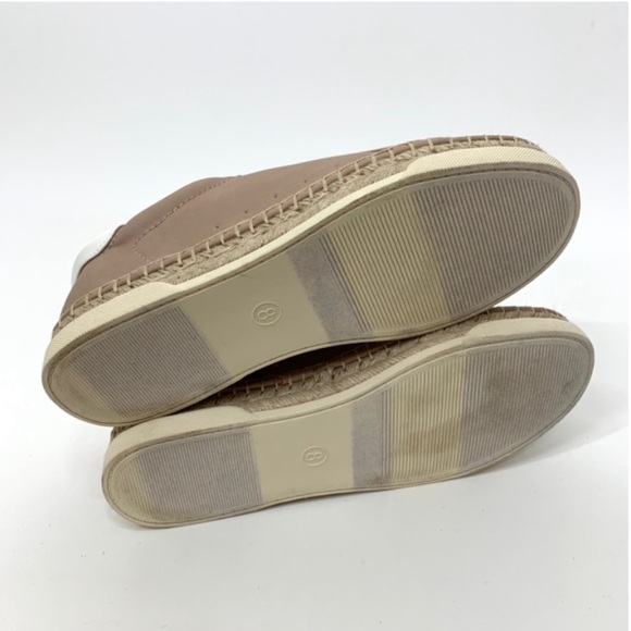 Universal Thread Shaelyn Espadrille Tan Lace Up Boho Sneaker With Memory Foam - Picture 8 of 16